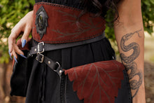 Load image into Gallery viewer, Radagast Burgundy Belt