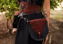 Load image into Gallery viewer, Radagast Burgundy Belt