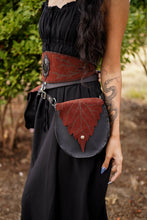 Load image into Gallery viewer, Radagast Burgundy Belt