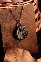 Load image into Gallery viewer, Black Agate Pendant