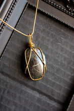 Load image into Gallery viewer, Chromite Brass Pendant