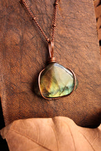 Load image into Gallery viewer, Rainbow Labradorite Pendant