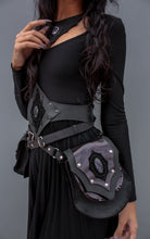 Load image into Gallery viewer, Mage Metallic Purple Belt Bag