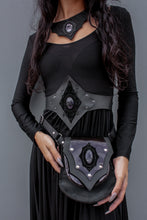 Load image into Gallery viewer, Mage Metallic Purple Belt Bag