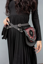Load image into Gallery viewer, Mage Burgundy Belt Bag