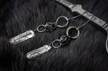 Load image into Gallery viewer, Incantamentum Quartz Ear Hangers