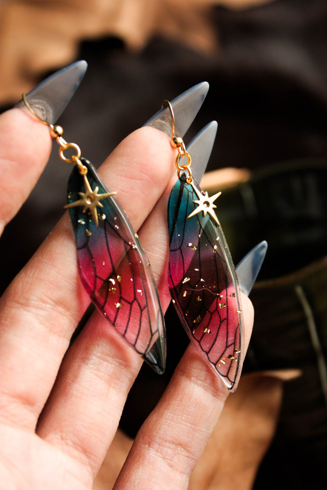 Golden Fairy Earrings