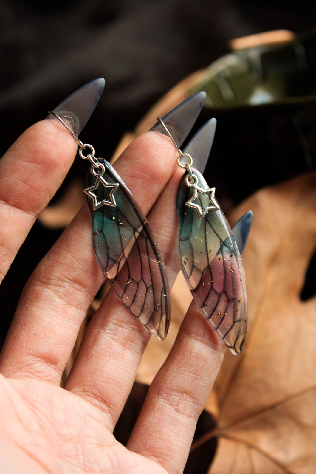 Silver Fairy Earrings