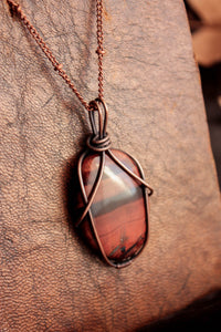 Bull’s Eye Copper Pendant