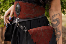 Load image into Gallery viewer, Radagast Burgundy Belt
