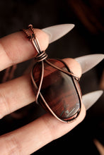 Load image into Gallery viewer, Bull’s Eye Copper Pendant
