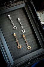 Load image into Gallery viewer, Chained Sun Earrings
