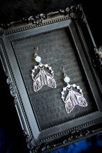 Load image into Gallery viewer, Moth Moon Earrings
