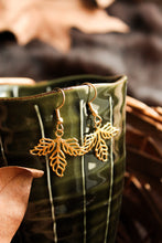 Load image into Gallery viewer, Oak Leaves Earrings
