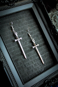 Medium Sword Earrings