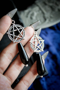 Pentagram Earrings