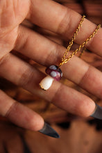 Load image into Gallery viewer, Purple Mushroom Necklace
