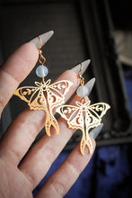 Load image into Gallery viewer, Moth Earrings
