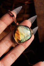 Load image into Gallery viewer, Rainbow Labradorite Pendant
