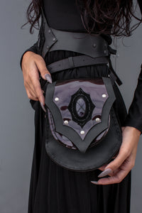 Mage Metallic Purple Belt Bag