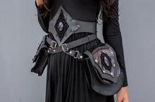 Load image into Gallery viewer, Mage Metallic Purple Belt Bag
