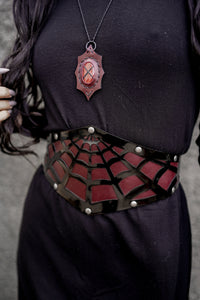 Aranea Burgundy Belt