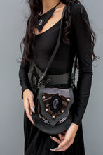 Load image into Gallery viewer, Mage Metallic Purple Belt Bag
