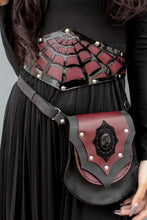 Load image into Gallery viewer, Mage Burgundy Belt Bag
