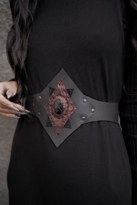 Black Sun Obsidian Belt