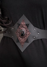 Load image into Gallery viewer, Black Sun Obsidian Belt
