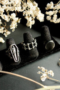 Coffin Ring Set