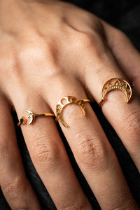 Lunar Ring Set