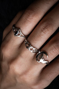 Moon Ring Set