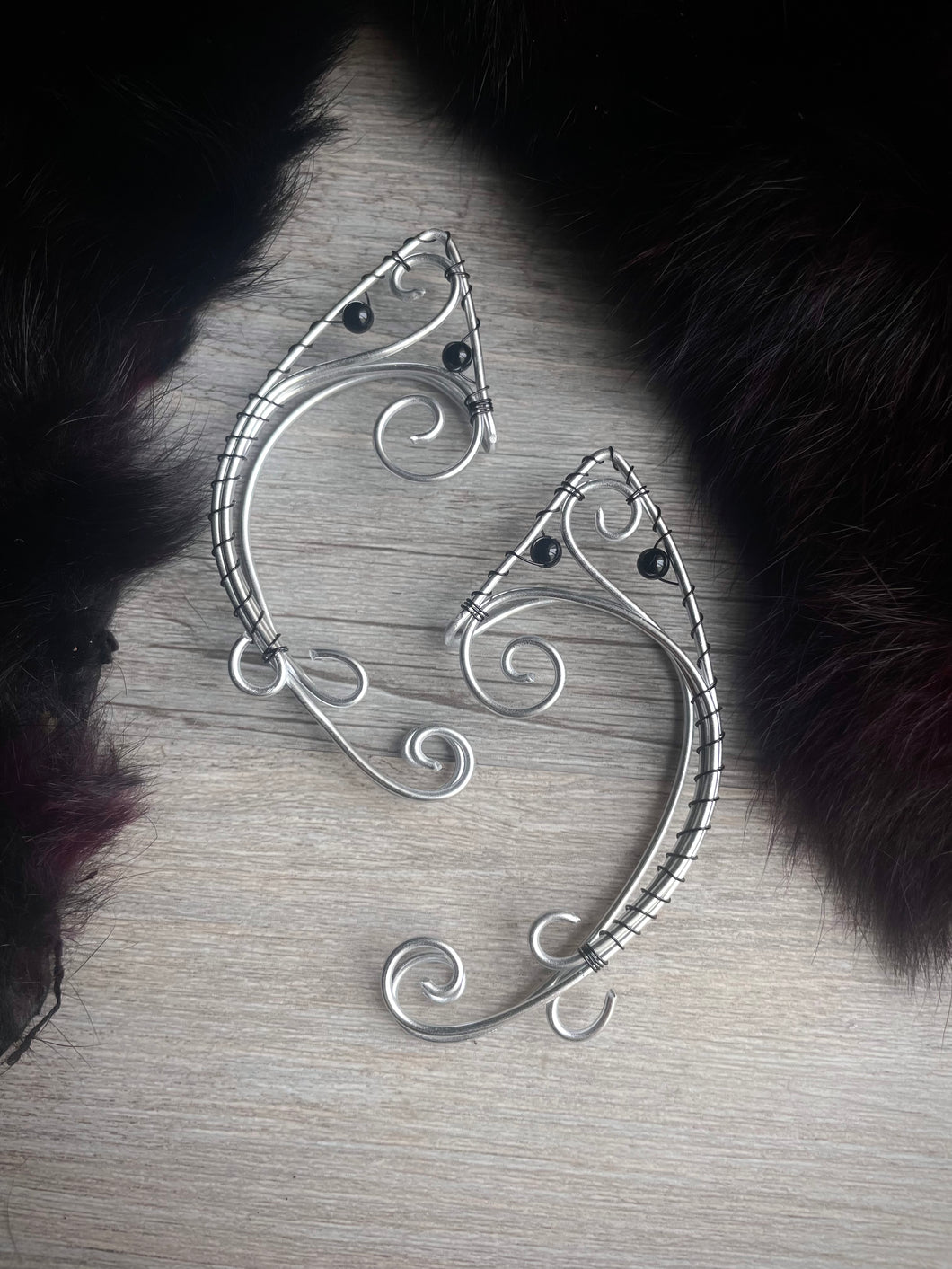 Silver Wire Elf Ears