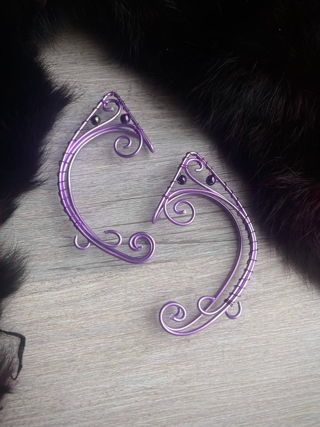 Lilac Wire Elf Ears