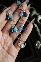 Load image into Gallery viewer, Moonlight Silver Beaded Necklace
