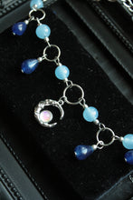 Load image into Gallery viewer, Moonlight Silver Beaded Necklace
