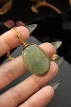 Load image into Gallery viewer, Green Quartz Pendant
