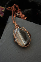 Load image into Gallery viewer, Black Agate Pendant
