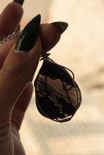 Load image into Gallery viewer, Mahogany Obsidian Pendant
