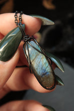 Load image into Gallery viewer, Blue Labradorite Pendant
