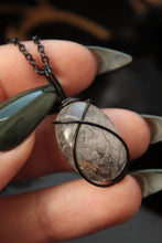 Load image into Gallery viewer, Tourmalinated Quartz Pendant
