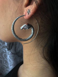 Spiral Boidae Earrings